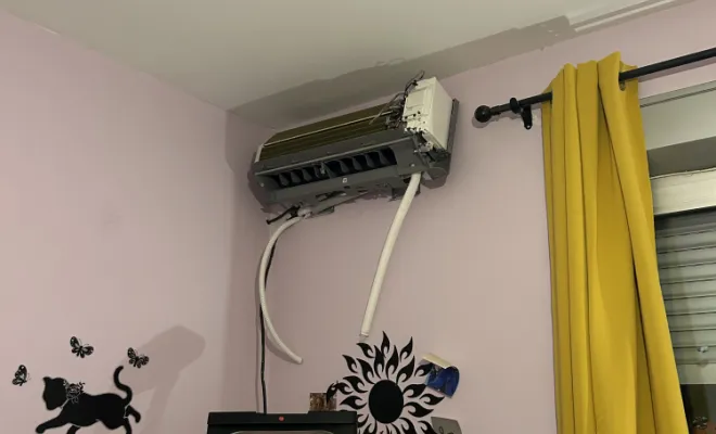 Installation d’un climatiseur mono-split Bosch dans une chambre à Six-Fours-les-Plages, Marseille, SIDPROGAZ