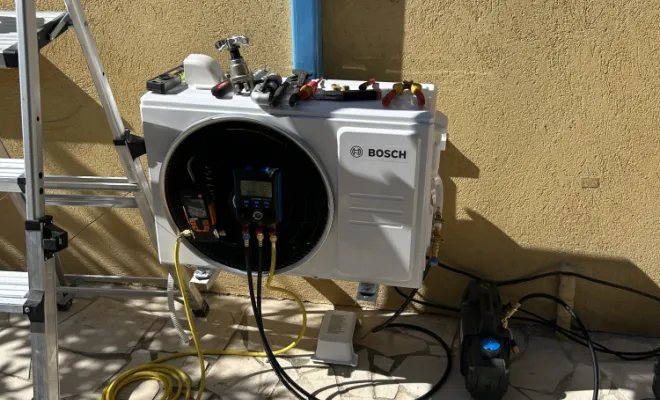 Installation d’un climatiseur mono-split Bosch dans une chambre à Six-Fours-les-Plages, Marseille, SIDPROGAZ