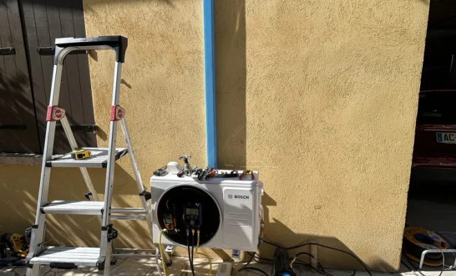 Installation d’un climatiseur mono-split Bosch dans une chambre à Six-Fours-les-Plages, Marseille, SIDPROGAZ