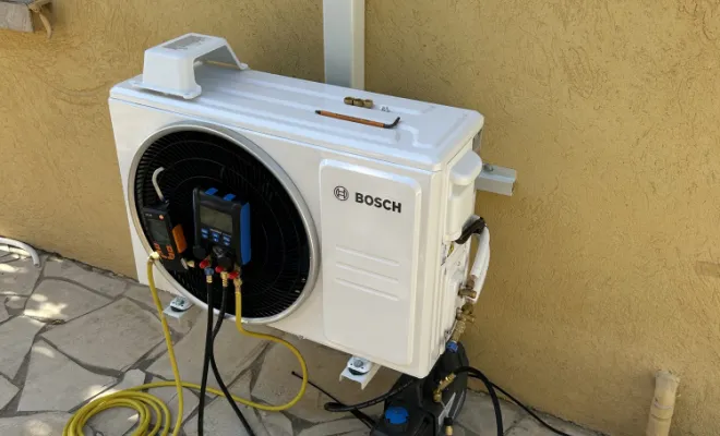 Installation d’un climatiseur mono-split Bosch dans une chambre à Six-Fours-les-Plages, Marseille, SIDPROGAZ