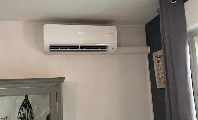 ❄️ Installation d’un climatiseur Bosch 6000 – 3,5 kW à Aix-en-Provence, Marseille, SIDPROGAZ