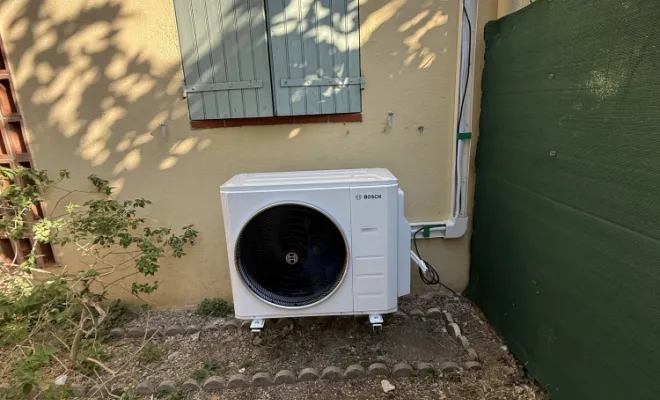 Installation d’un système de climatisation Quadri-Splits Bosch à Saint-Cyr-sur-Mer, Marseille, SIDPROGAZ