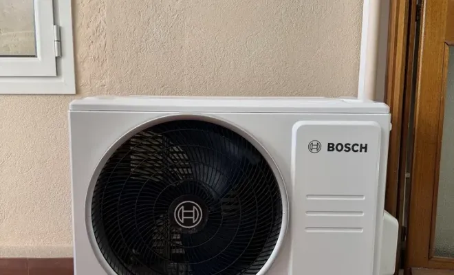 Pose climatisation mono split Bosch climate 3000 3,5kW sur la commune de la Ciotat, Marseille, SIDPROGAZ
