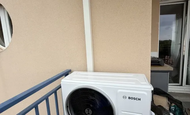 Pose d'une climatisation Bosch 6000 3,5kW sur la commune de Marseille 15ème, Marseille, SIDPROGAZ