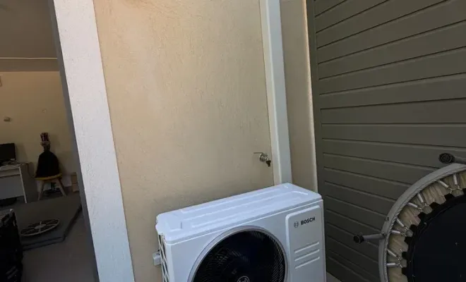 Pose d'une climatisation Bosch 6000i de 3,5kW sur Aix en Provence, Marseille, SIDPROGAZ
